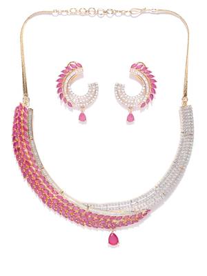 Pink necklace-sets 3