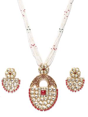 Red necklace-sets 3