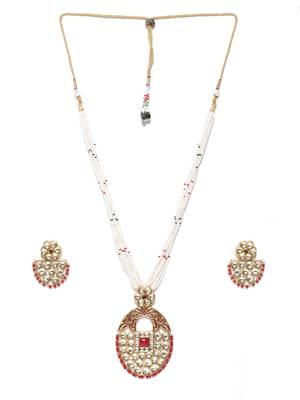 Red necklace-sets 4
