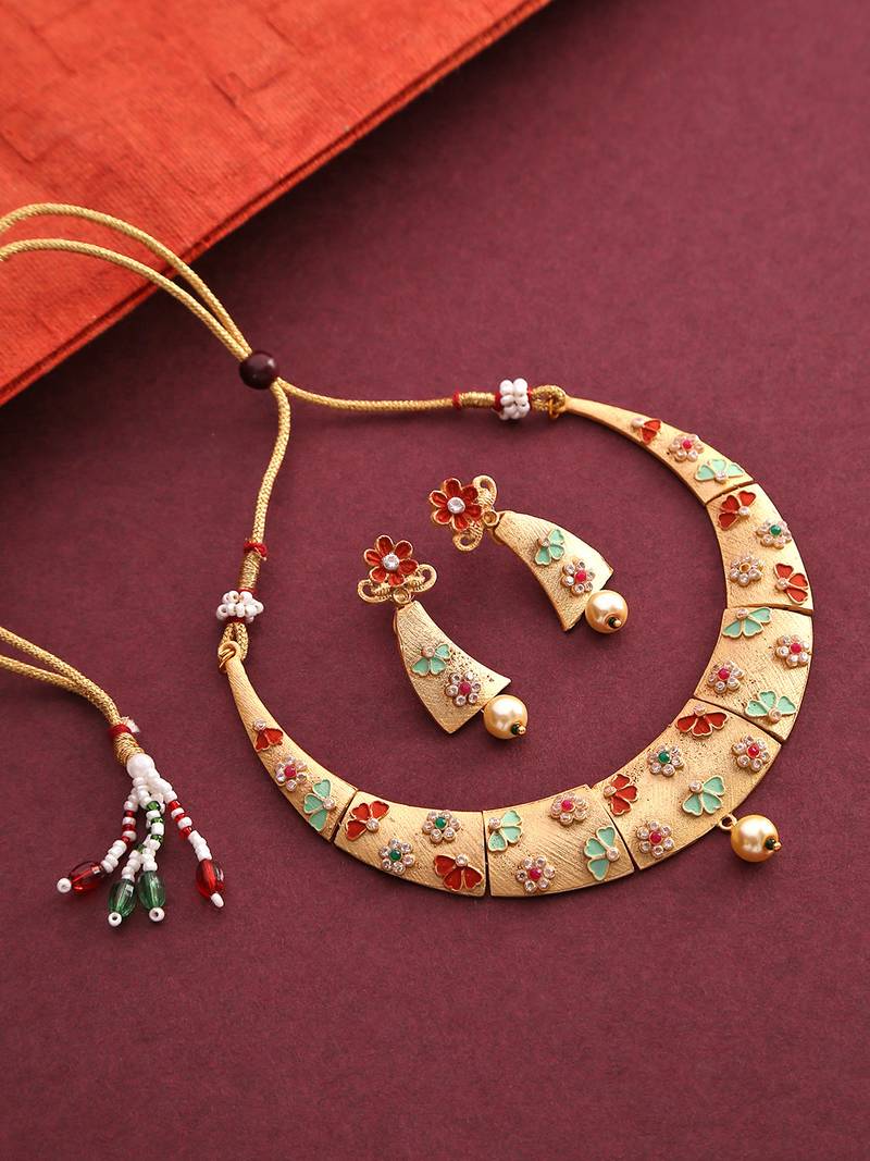 Multicolor necklace-sets