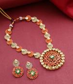 Red necklace-sets