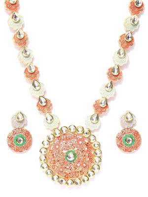 Red necklace-sets 3