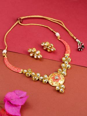 Red necklace-sets 1