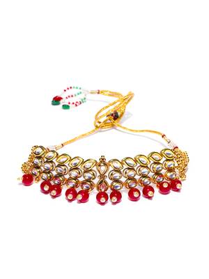 Red necklace-sets 4