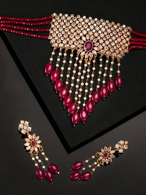 Red necklace-sets 1