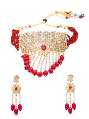 Red necklace-sets 3