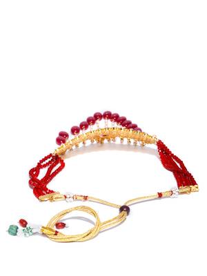 Red necklace-sets 4