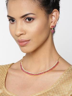 Pink necklace-sets 2