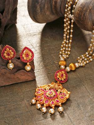 Pink necklace-sets 1