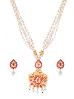 Pink necklace-sets 3
