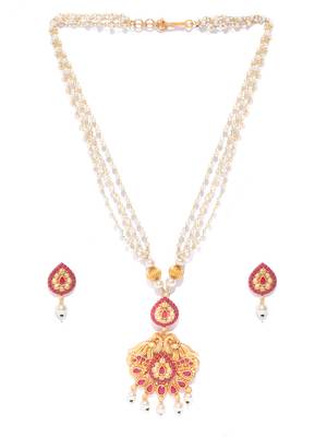 Pink necklace-sets 4