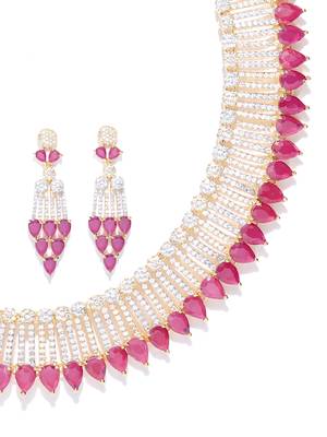 Pink necklace-sets 4