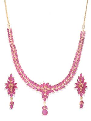 Pink necklace-sets 3