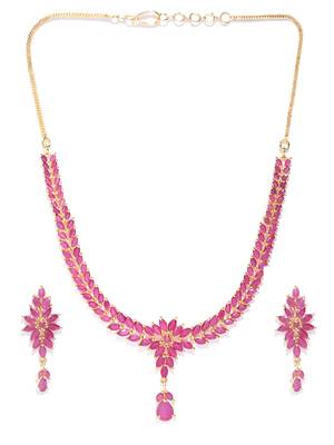 Pink necklace-sets 4