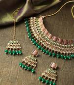 Green necklace-sets
