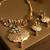 Brown necklace-sets