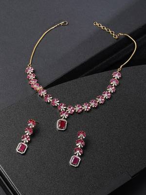 Magenta necklace-sets 1