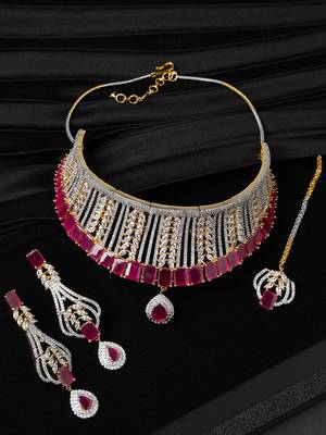 Magenta necklace-sets 1