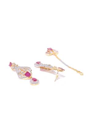 Magenta necklace-sets 5