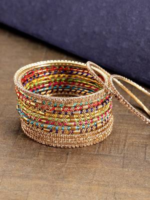 Multicolor bangles-and-bracelets 1
