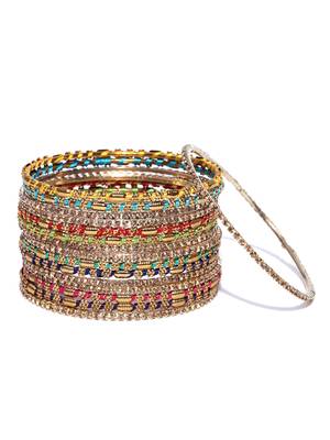 Multicolor bangles-and-bracelets 3