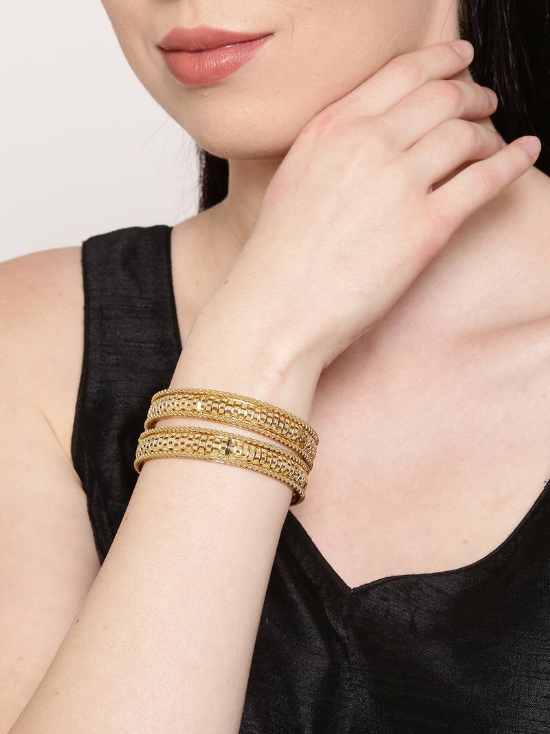 Gold banglesandbracelets Priyaasi 3239399