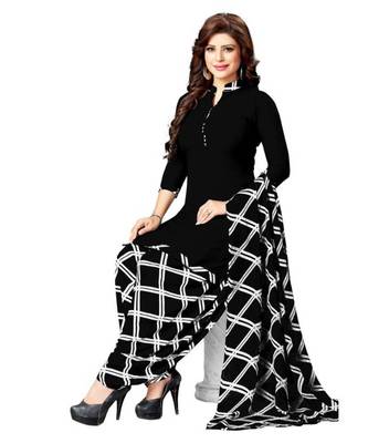 Combo Of 2 Printed Synthetic Unstitched Salwar With Dupatta 3