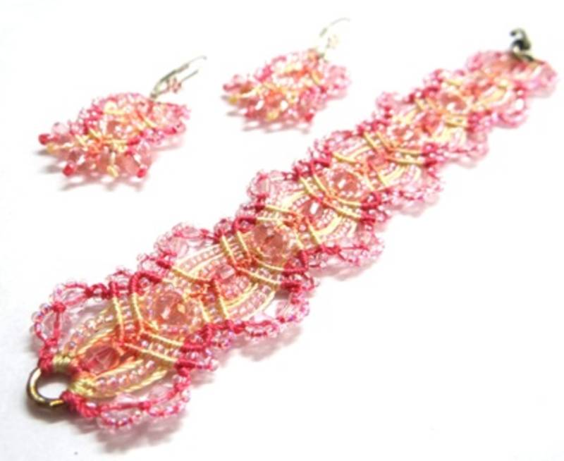 Crystal Lace Earrings