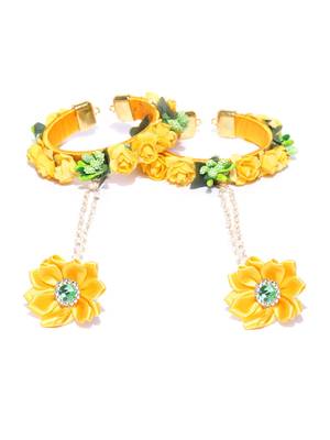 Yellow haath-phool-hath-panja 3