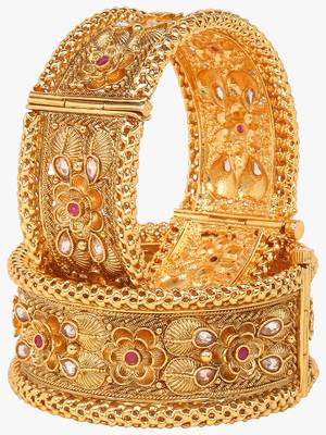 Gold Bangles And Bracelets 1