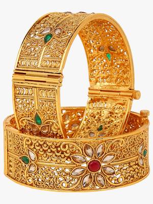 Gold Bangles And Bracelets 1