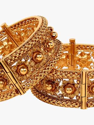 Gold Bangles And Bracelets 4