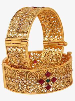 Gold Bangles And Bracelets 2