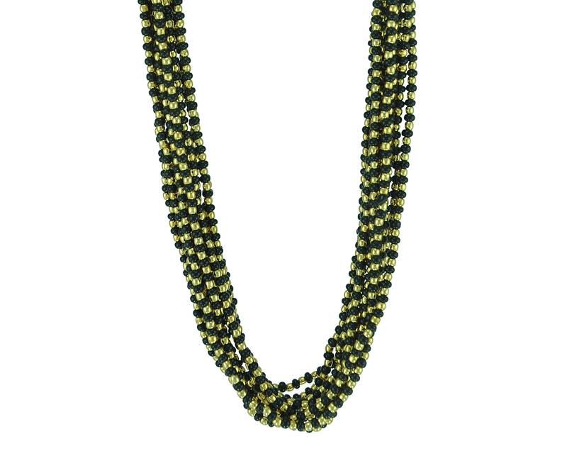 Black Mani Thushi Mangalsutra