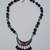Sand Stone Oxidized Necklace 007