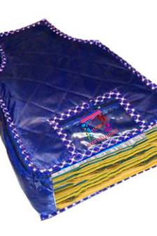 atorakushon   Parashute Fabric Blouse Cover Garments Wardrobe Organizer Pack of 1 (Blue)
