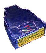 atorakushon   Parashute Fabric Blouse Cover Garments Wardrobe Organizer Pack of 1 (Blue)