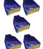 atorakushon   Parashute Fabric Blouse Cover Garments Wardrobe Organizer Pack of 5 (Blue)