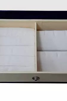 Atorakushon Multipurpose Ring Earring Jewellery Box Organiser Easy to Carry Blue