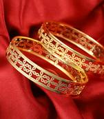Gold bangles-and-bracelets