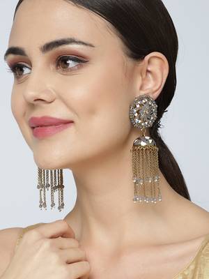 Grey earrings 2