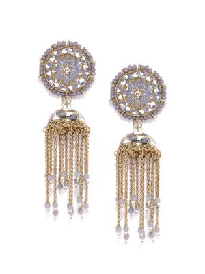 Grey earrings 3