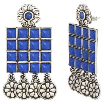Blue earrings 2