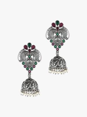 Silver Jhumkas 1