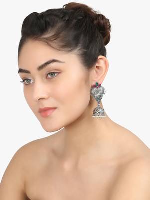 Silver Jhumkas 3