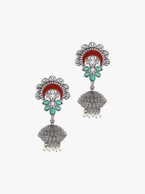 Silver Jhumkas 1