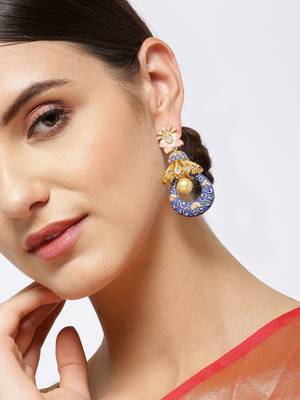 Blue earrings 1