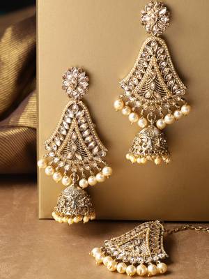 Gold maang-tikka 1
