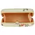 WORTHYY COLLECTIONS EMBROIDERED PARTY CLUTCH BAG WHITE