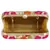 WORTHYY COLLECTIONS EMBROIDERED PARTY CLUTCH BAG WHITE & MULTICOLORED